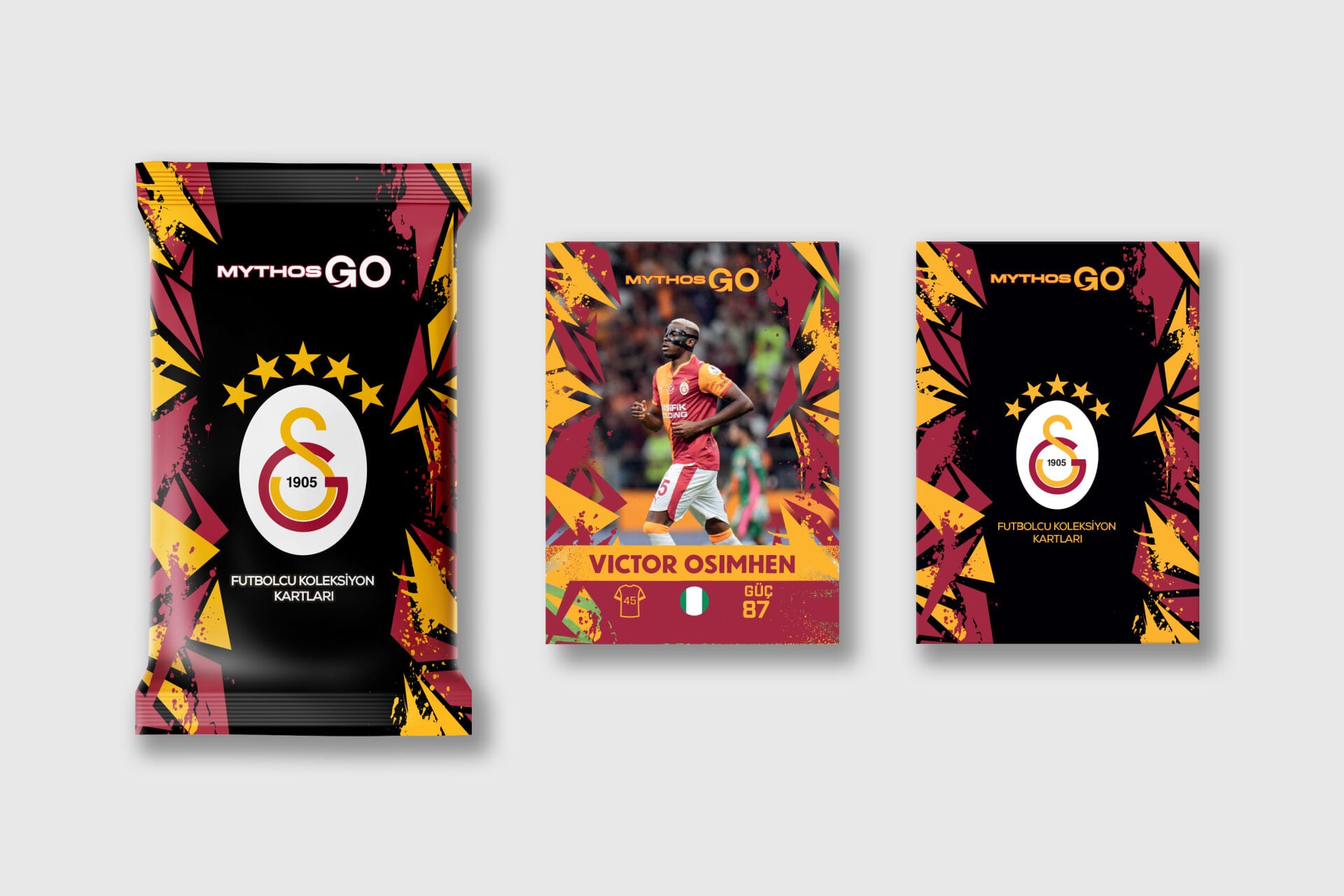 Mythos GO Galatasaray Futbolcu Kartları