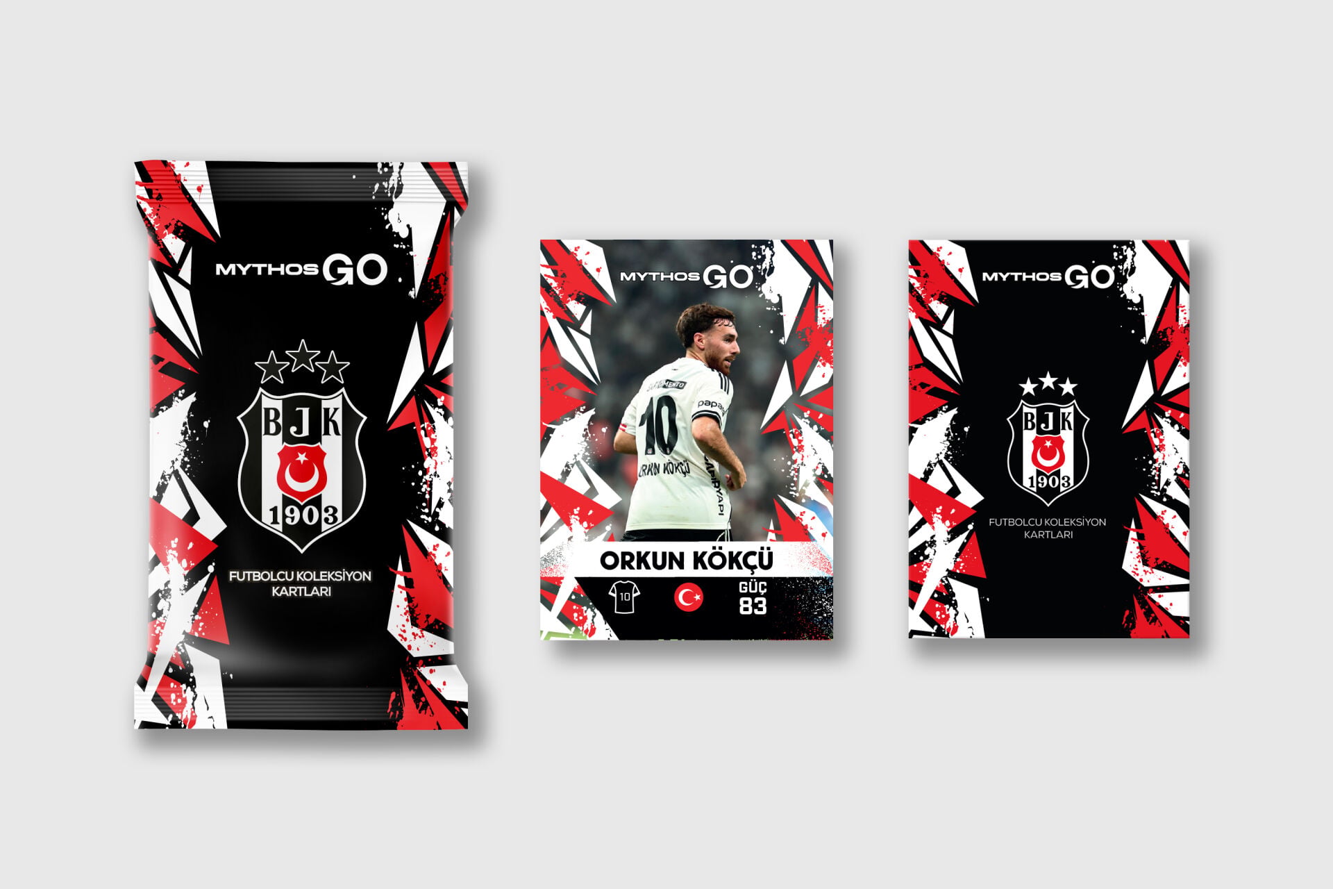 Mythos GO Beşiktaş Futbolcu Kartları