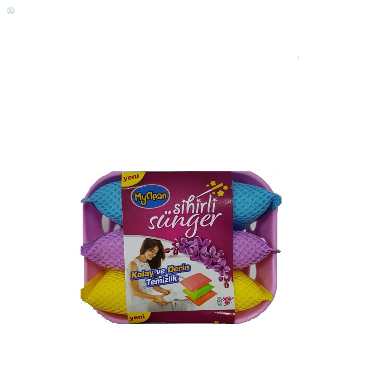 Myclean Sihirli Temizlik Süngeri 3Lü