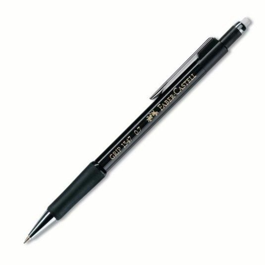 Faber Castell Versatil Uçlu Kalem Grıp 1347 07Mm Siyah 134799