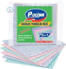Polina Hassas Temizlik Bezi 5+1 Hediyeli