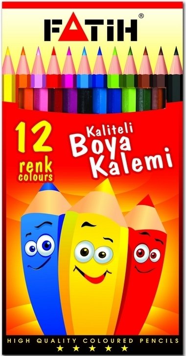 Fatih Kuruboya 12 Renk Tam Boy 33112