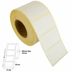 Umur 30Mmx60Mm Eko Termal Barkod Etiketi 1000Li
