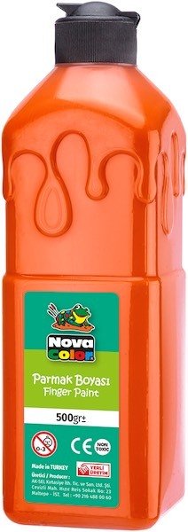 Nova Color Parmak Boyası 500 Gr Turuncu Nc-377