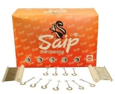 Saip Kılçık Halkalı 5000 lik 25 mm Opak Beyaz-Şeffaf