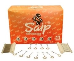 Saip Kılçık Halkalı 5000 lik 25 mm Opak Beyaz-Şeffaf