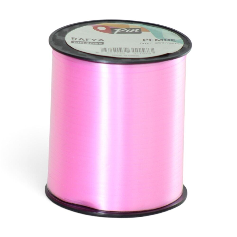 Pin Rafya 8 mm 200 Metre Pembe