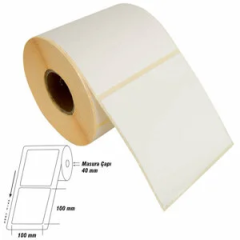 Umur 100Mmx100Mm Eko Termal Barkod Etiketi 500Lü