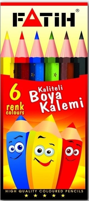 Fatih Kuruboya  6 Renk 1/2 Boy 33006