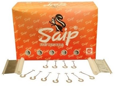 Saip Kılçık Halkalı 5000 lik 35 mm Opak Beyaz-Şeffaf