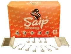 Saip Kılçık Halkalı 5000 lik 35 mm Opak Beyaz-Şeffaf