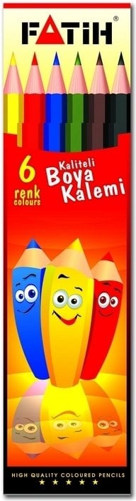 Fatih Kuruboya 6 Renk Tam Boy 33106