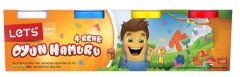 Lets Oyun Hamuru 4 Renk Küçük Boy L8240