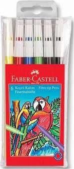 Faber Keçeli Kalem 6 Lı