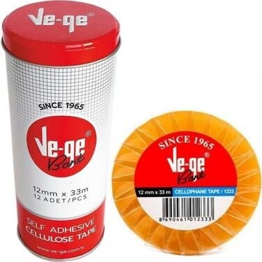 Vege Bant Selefon Retro 12mmx33m