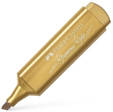 Faber Castell Fosforlu Kalem 46 Metalik Altın 154650