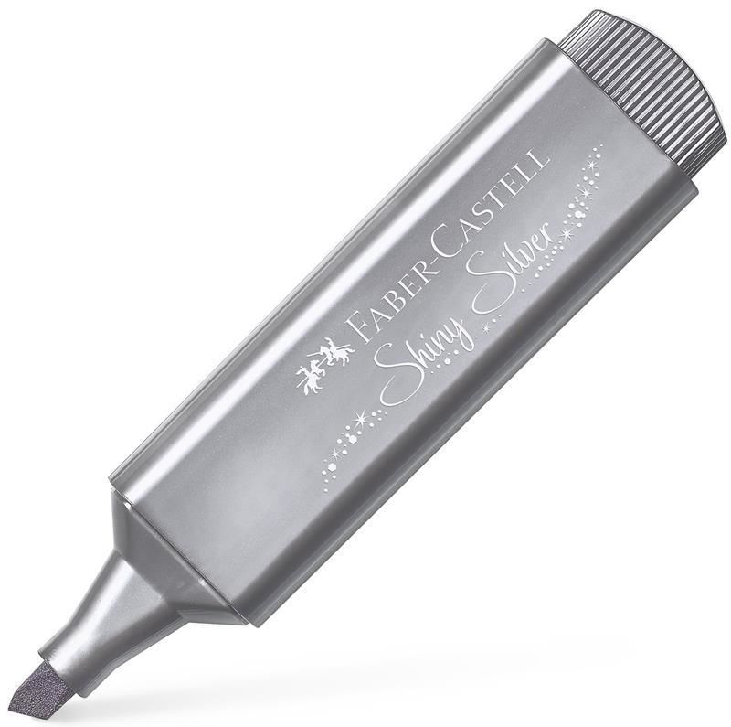 Faber Castell Fosforlu Kalem 46 Metalik Gümüş 5030154661