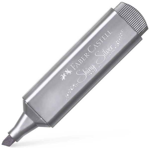 Faber Castell Fosforlu Kalem 46 Metalik Gümüş 5030154661