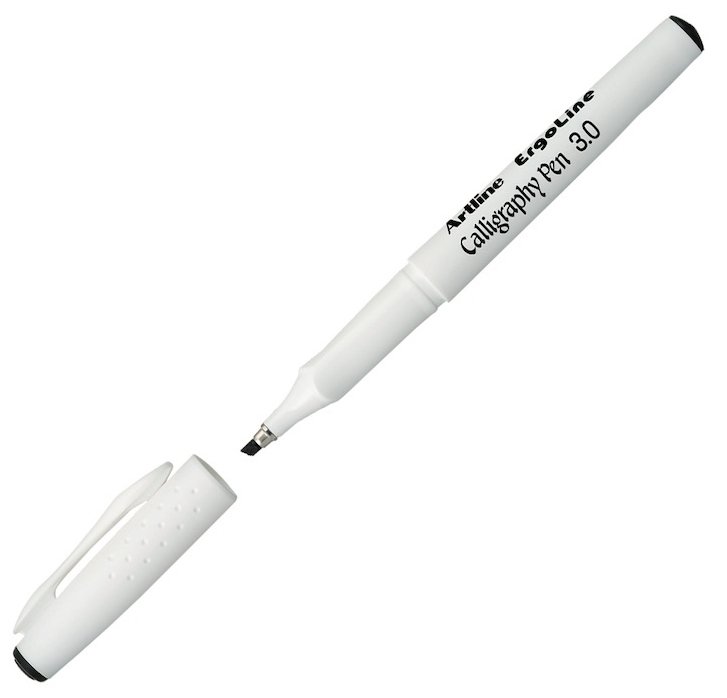 Artline Ergoline Calligraphy Pen 3.0 Arabic Kaligrafi Kalemi Uç:3,0mm Siyah