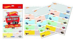 Gıpta Okul Etiketi Hot Wheels Ders Programlı 16x24 3 Yaprak 5410