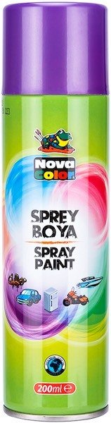 Nova Color Sprey Boya 200 Ml Mor Nc-808