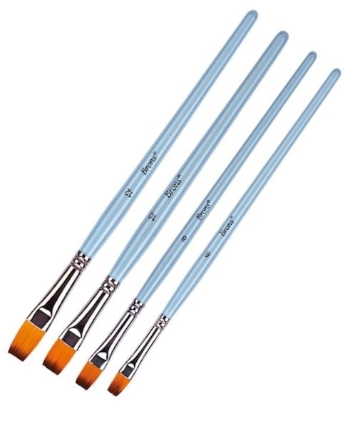 Brons Fırça Set 9 Sentetik BR-2208