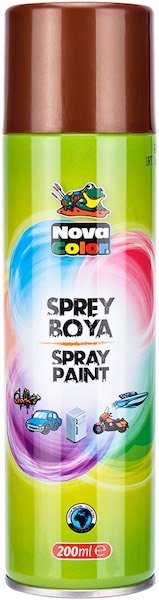 Nova Color Sprey Boya 200 Ml Bakır Nc-813