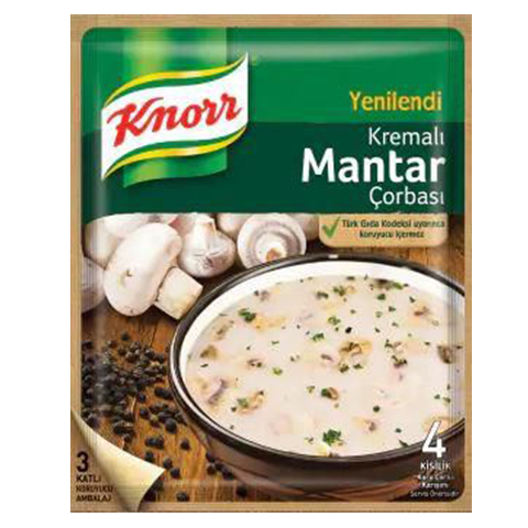 Knorr Hazır Çorba Kremalı Mantar 62Gr.