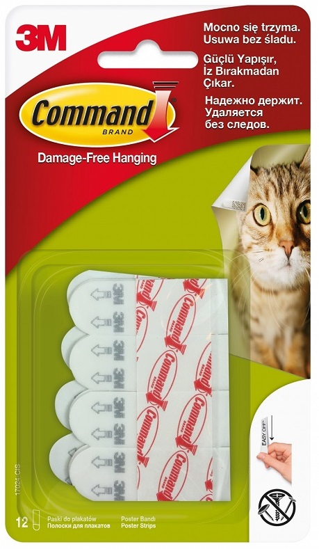 3M Command Cırt Bant Poster 17024
