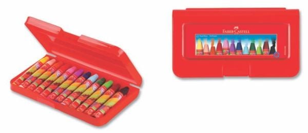 Faber Castell Pastel Boya Plastik Kutu 12 Li 125112