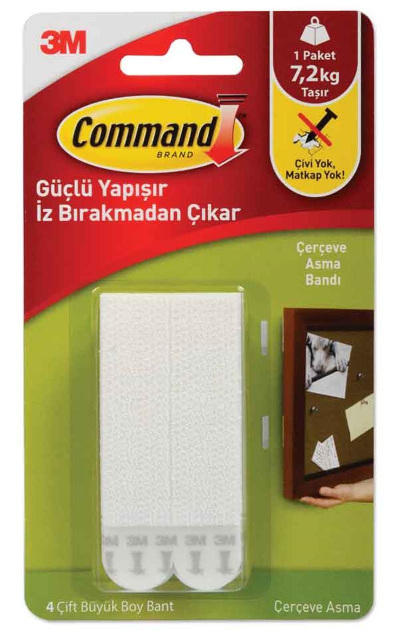 3M Command Askı Cırt Cırt Bant Büyük Boy 17206