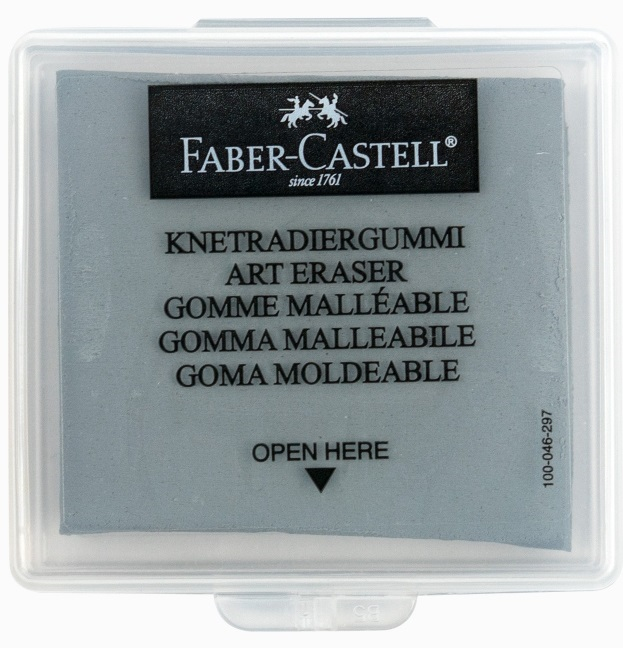 Faber Castell Silgi Hamur Gri Plastik Kutulu 18li 27220