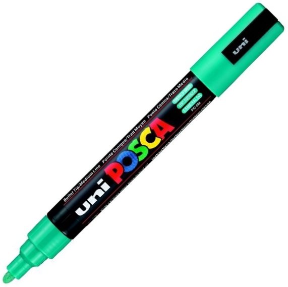 Uni Poster Markörü Posca Pc-5M 1.8-2.5 Z.Yeşili