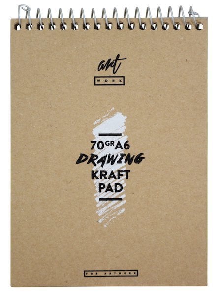 Artwork Çizim Blok A6 Kraft 70 gr 50 Yaprak ART-70-A6 30008090