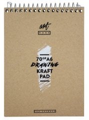 Artwork Çizim Blok A6 Kraft 70 gr 50 Yaprak ART-70-A6 30008090
