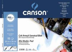 Canson Resim Blok Fineface 25x35 200g 15 Yaprak 152535