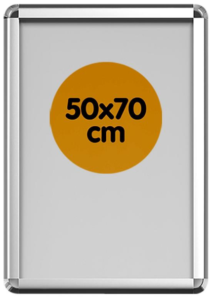 İnter Rondo Çerçeve Display B2 25 mm 50x70 INTR-003