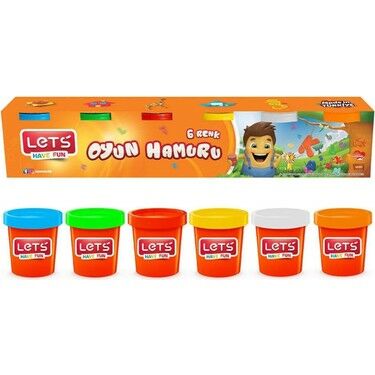 Lets Oyun Hamuru 6 Renk 336gr L8260