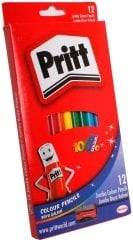 Pritt Kuruboya Jumbo Üçgen Uzun 12 li 1219733