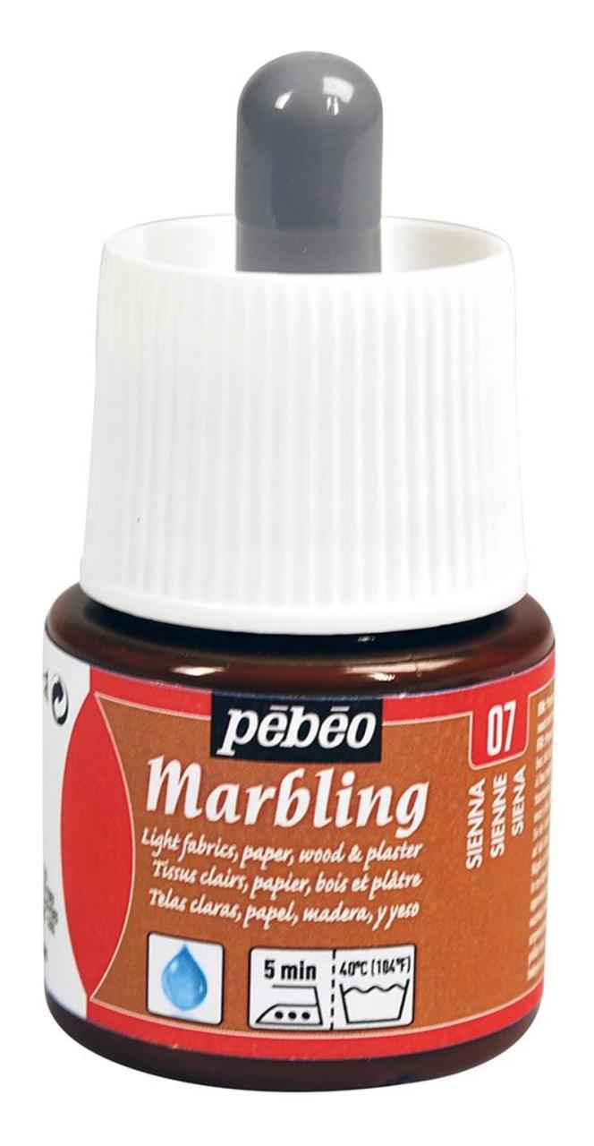 Pebeo Ebru Boyası Marblıng 45 Ml Şişe 130X07 Sienna