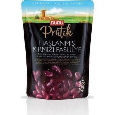 Duru Pratik Haşlanmış Kırmızı Fasulye 400Gr.