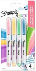 Sharpie Snote Kreatif Markör Kalem Kesik Uç 4 lü Karışık 2138234