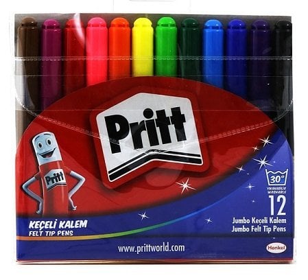 Pritt Keçeli Kalem Jumbo 12 li 1687975