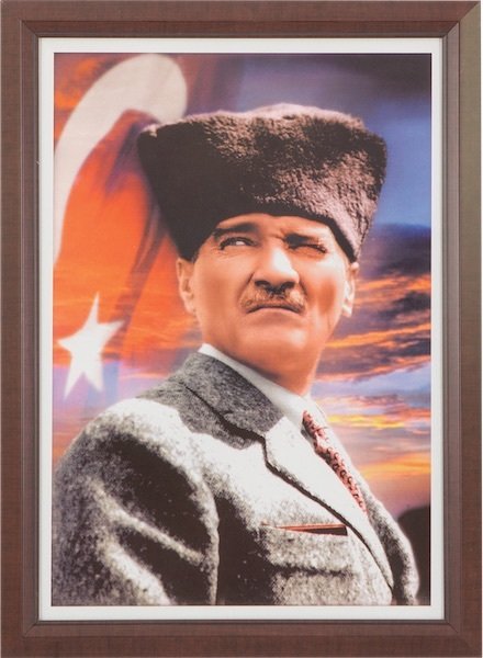 İnter Atatürk Portresi Lamine Çerçeve 35x50 İnt 824-3 L