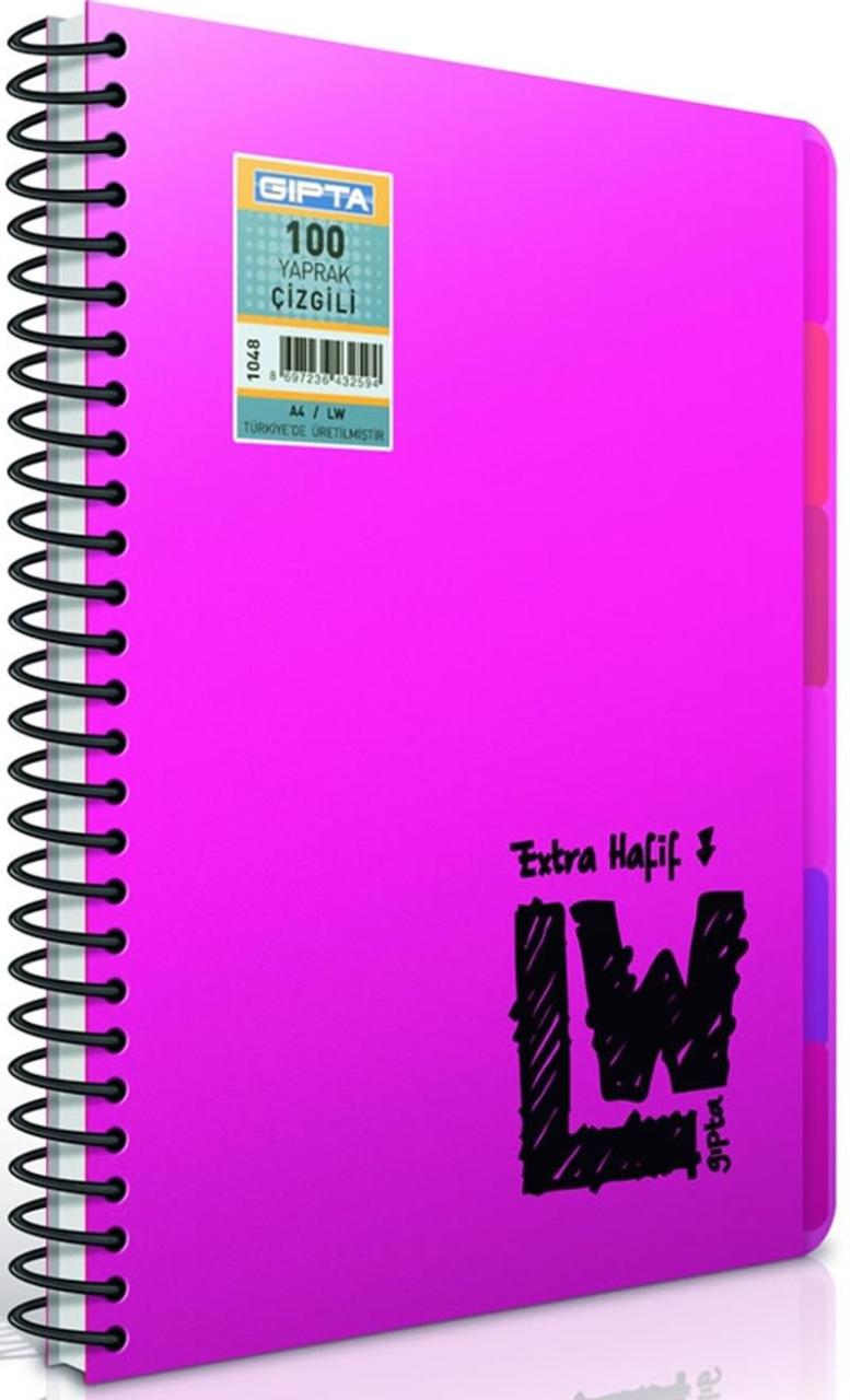 Gıpta Defter A4 Lw S Type 5 Sep. 4+1 Pp 150Yp.2025