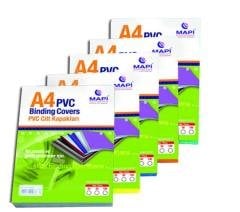 Mapi Cilt Kapağı A4 Pvc 160 Mic.Turuncu 100Lü 2040208