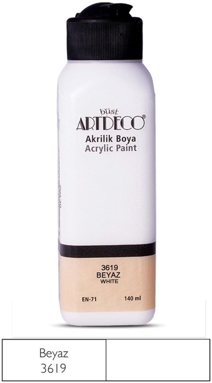 Artdeco Akrilik Boya 140 Ml Beyaz Y-070R-3619