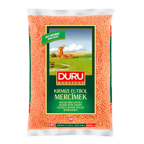 Duru Kırmızı Mercimek 1000Gr