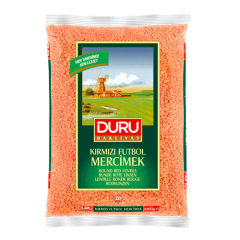 Duru Kırmızı Mercimek 1000Gr