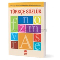 Ema Türkçe Sözlük Büyük Boy Karton/Emakitap